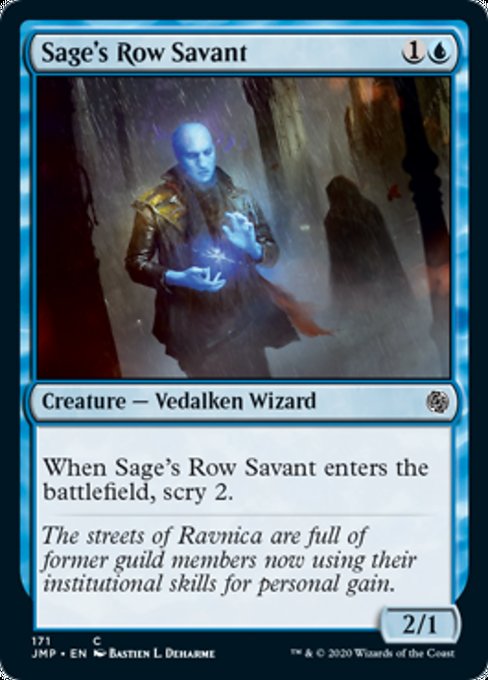 Sage's Row Savant [Jumpstart] | Fandemonia Ltd