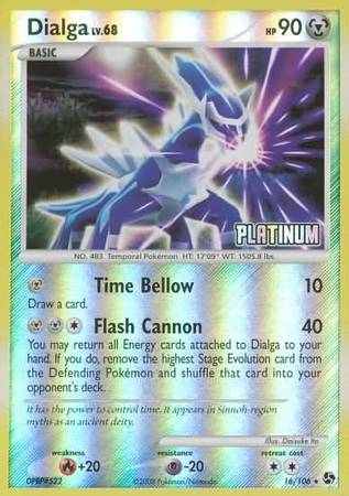 Dialga (16/106) [Burger King Promos: 2009 Collection] | Fandemonia Ltd