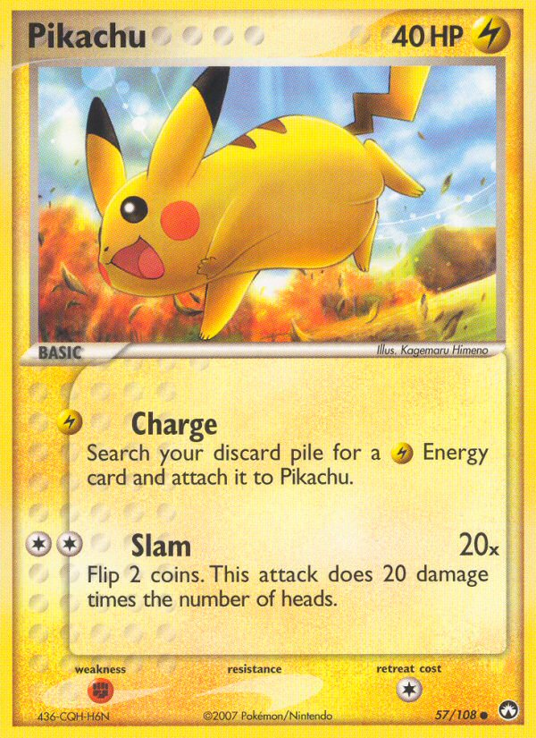 Pikachu (57/108) [EX: Power Keepers] | Fandemonia Ltd