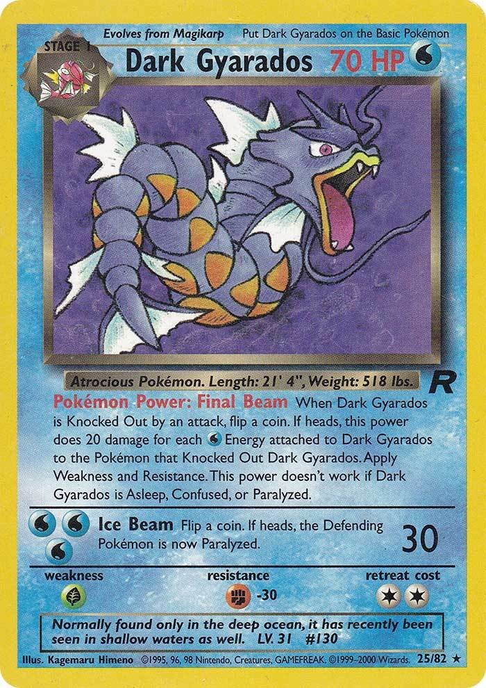 Dark Gyarados (25/82) [Team Rocket Unlimited] | Fandemonia Ltd