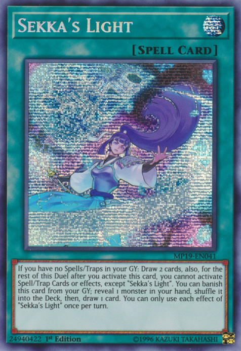 Sekka's Light [MP19-EN041] Prismatic Secret Rare | Fandemonia Ltd