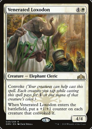 Venerated Loxodon [Guilds of Ravnica] | Fandemonia Ltd