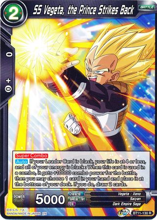 SS Vegeta, the Prince Strikes Back [BT11-130] | Fandemonia Ltd