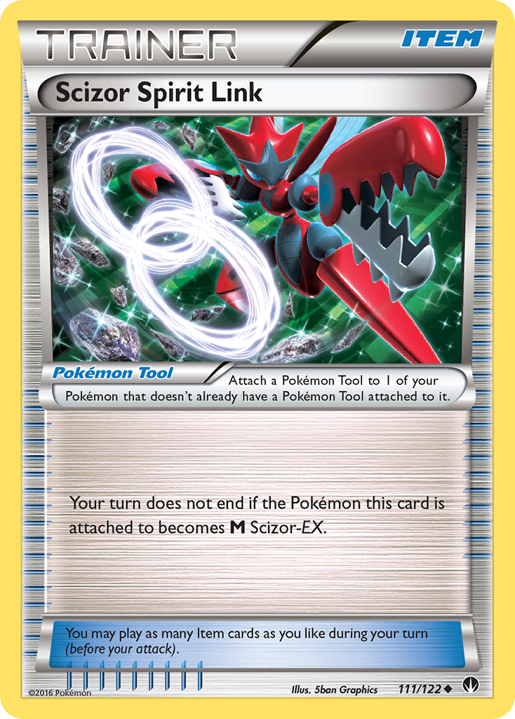 Scizor Spirit Link (111/122) [XY: BREAKpoint] | Fandemonia Ltd