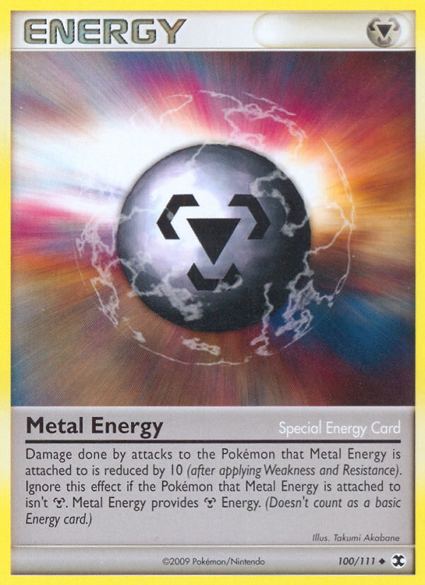 Metal Energy (100/111) [Platinum: Rising Rivals] | Fandemonia Ltd