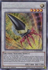 Armory Arm [LC5D-EN034] Secret Rare | Fandemonia Ltd