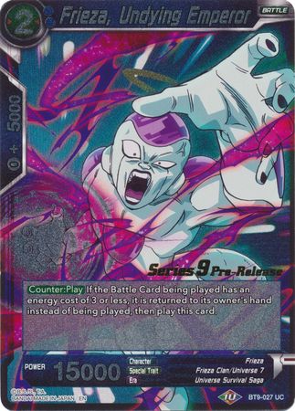 Frieza, Undying Emperor (Universal Onslaught) [BT9-027] | Fandemonia Ltd