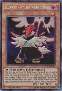 Blackwing - Vayu the Emblem of Honor [LC5D-EN118] Secret Rare | Fandemonia Ltd