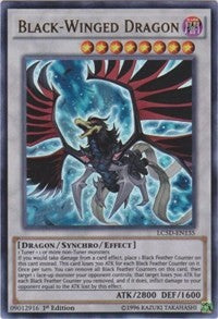 Black-Winged Dragon [LC5D-EN135] Ultra Rare | Fandemonia Ltd