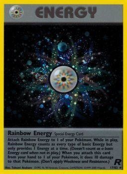 Rainbow Energy (17/82) [Team Rocket Unlimited] | Fandemonia Ltd