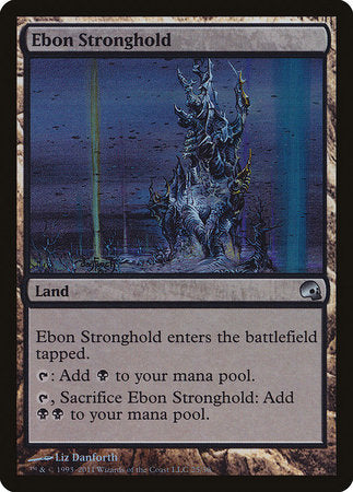 Ebon Stronghold [Premium Deck Series: Graveborn] | Fandemonia Ltd