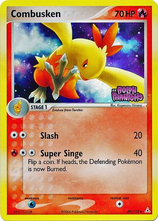 Combusken (39/110) (Stamped) [EX: Holon Phantoms] | Fandemonia Ltd