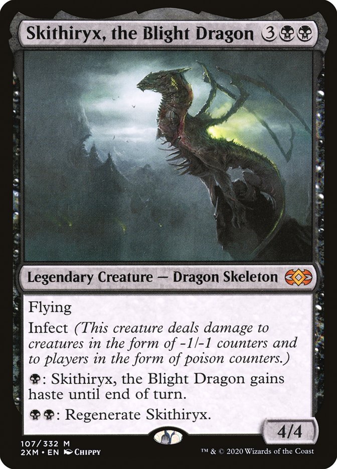 Skithiryx, the Blight Dragon [Double Masters] | Fandemonia Ltd