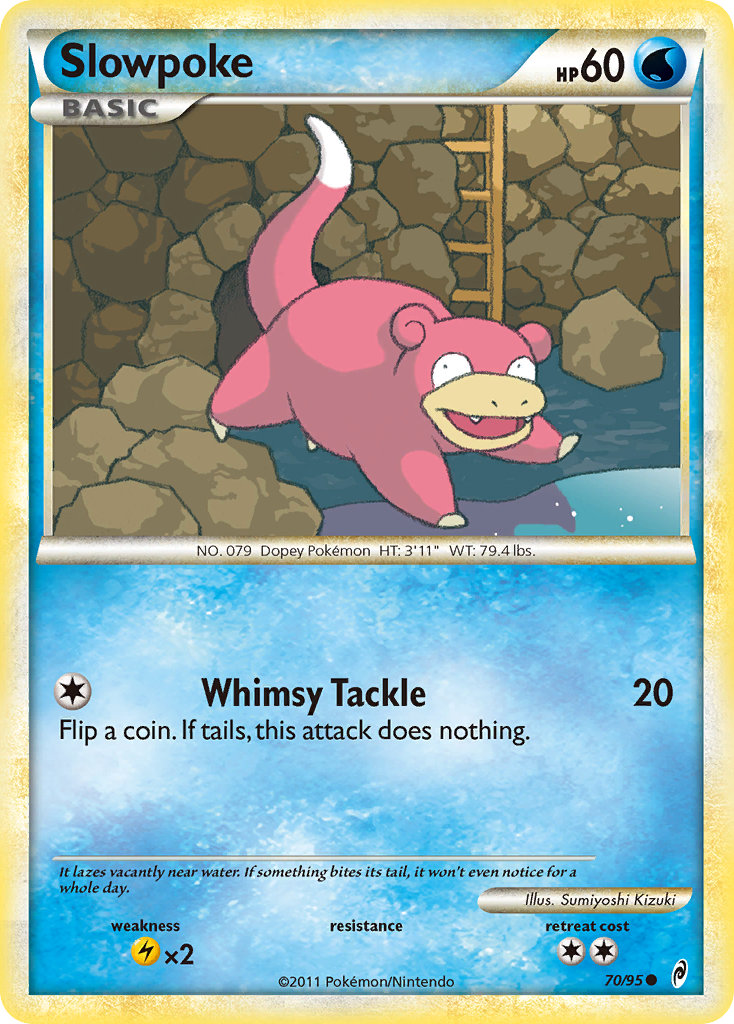 Slowpoke (70/95) [HeartGold & SoulSilver: Call of Legends] | Fandemonia Ltd