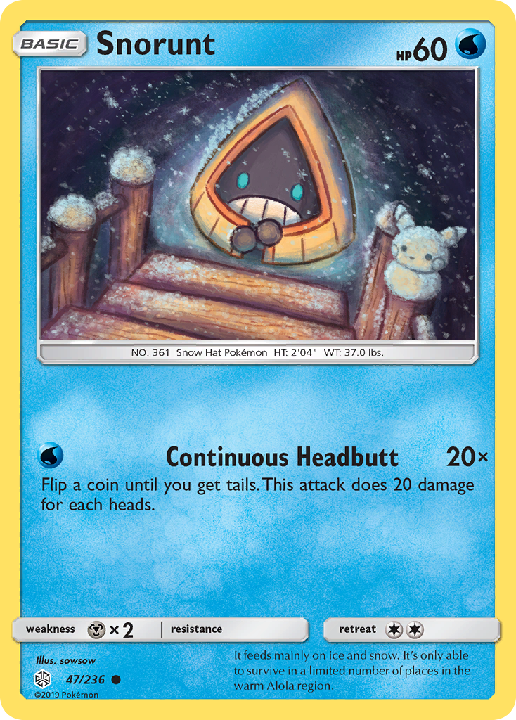 Snorunt (47/236) [Sun & Moon: Cosmic Eclipse] | Fandemonia Ltd