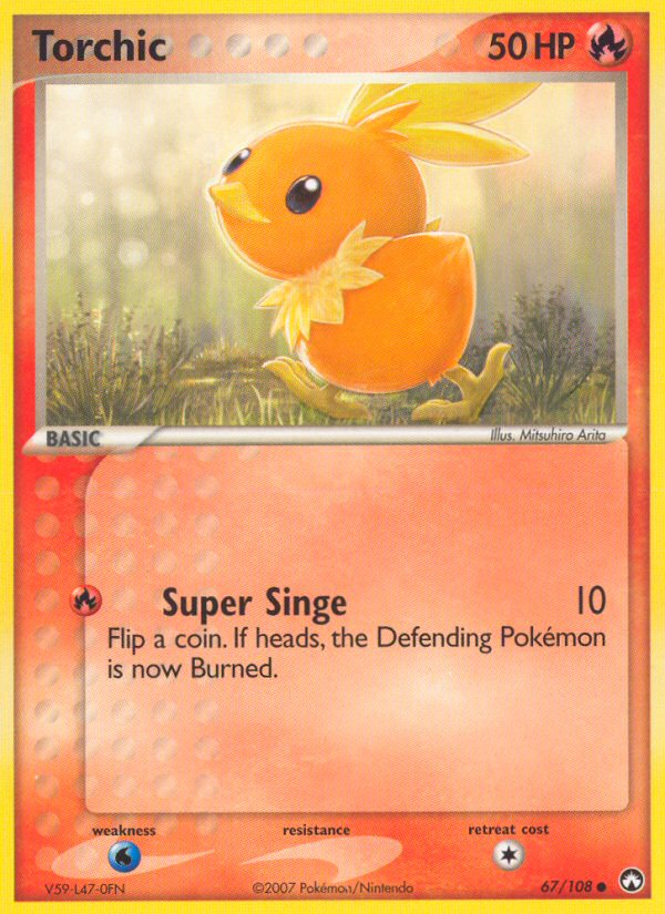 Torchic (67/108) [EX: Power Keepers] | Fandemonia Ltd