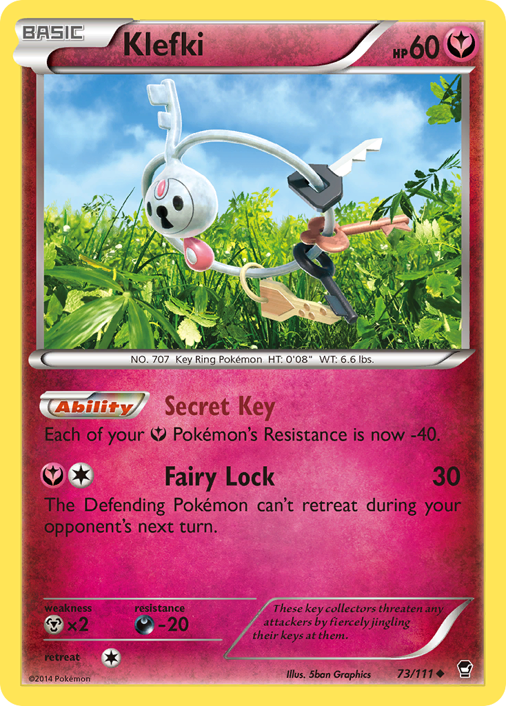 Klefki (73/111) [XY: Furious Fists] | Fandemonia Ltd