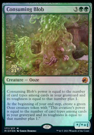 Consuming Blob [Innistrad: Midnight Hunt Prerelease Promos] | Fandemonia Ltd