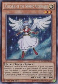 Valkyrie of the Nordic Ascendant [LC5D-EN184] Secret Rare | Fandemonia Ltd