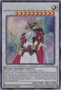 Odin, Father of the Aesir [LC5D-EN191] Secret Rare | Fandemonia Ltd