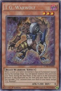 T.G. Warwolf [LC5D-EN209] Secret Rare | Fandemonia Ltd