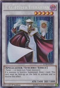 T.G. Hyper Librarian [LC5D-EN211] Secret Rare | Fandemonia Ltd