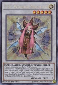 T.G. Wonder Magician [LC5D-EN213] Secret Rare | Fandemonia Ltd