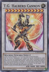 T.G. Halberd Cannon [LC5D-EN216] Super Rare | Fandemonia Ltd