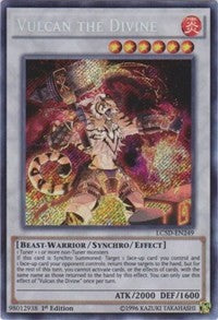 Vulcan the Divine [LC5D-EN249] Secret Rare | Fandemonia Ltd