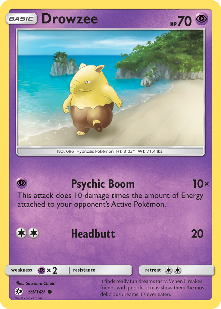 Drowzee (59/149) [Sun & Moon: Base Set] | Fandemonia Ltd