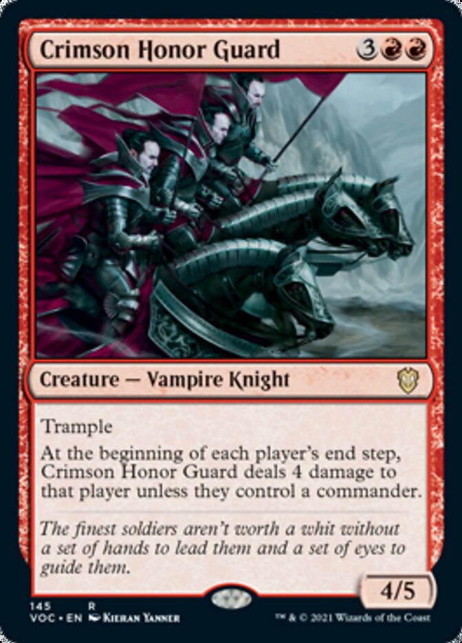 Crimson Honor Guard [Innistrad: Crimson Vow Commander] | Fandemonia Ltd