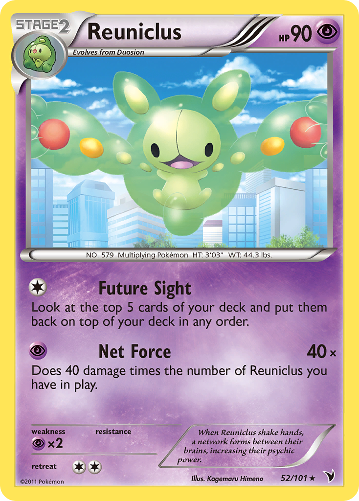 Reuniclus (52/101) [Black & White: Noble Victories] | Fandemonia Ltd