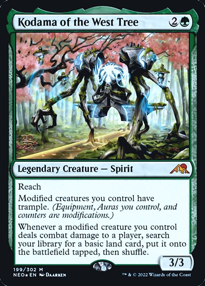 Kodama of the West Tree [Kamigawa: Neon Dynasty Prerelease Promos] | Fandemonia Ltd