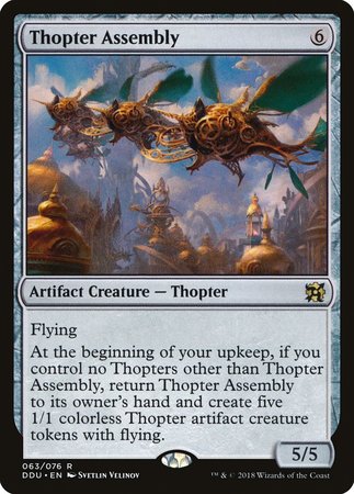 Thopter Assembly [Duel Decks: Elves vs. Inventors] | Fandemonia Ltd