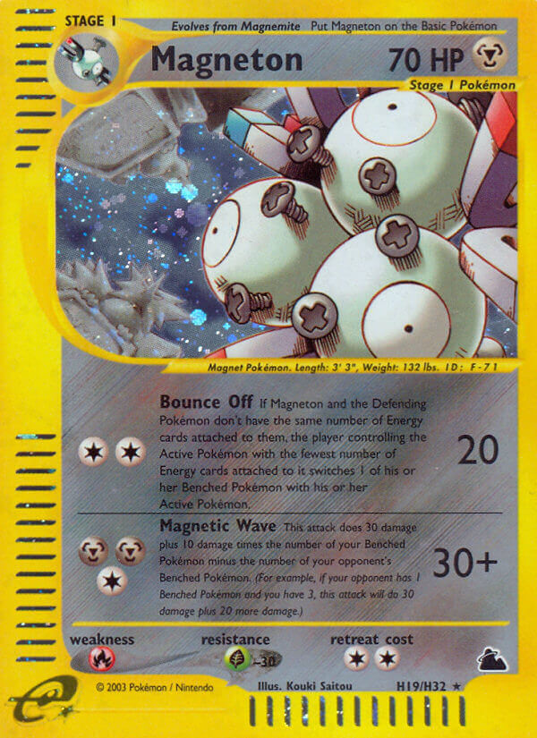 Magneton (H19/H32) [Skyridge] | Fandemonia Ltd