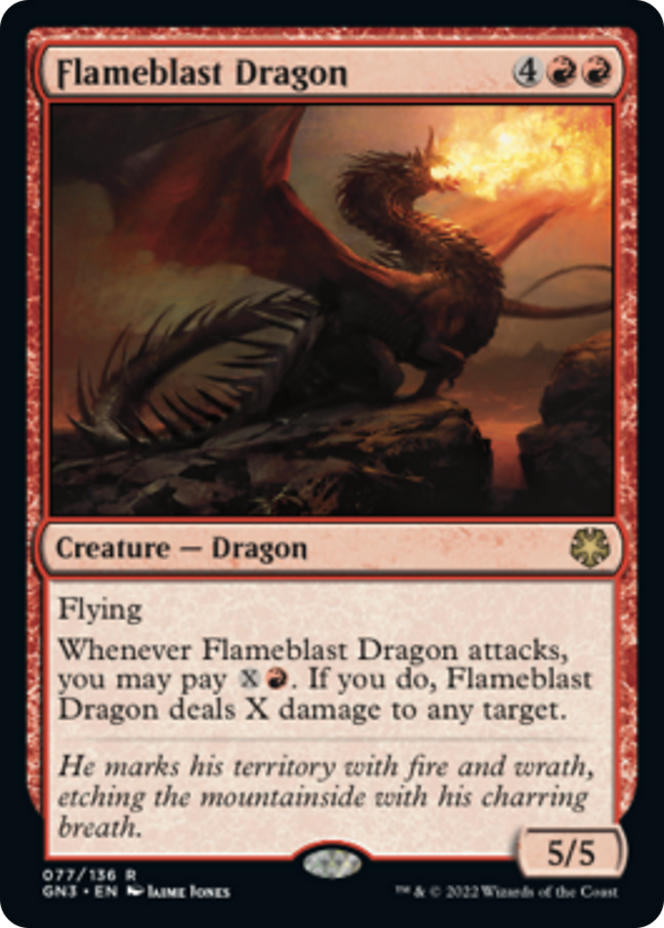 Flameblast Dragon [Game Night: Free-for-All] | Fandemonia Ltd