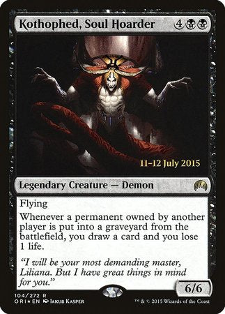 Kothophed, Soul Hoarder [Magic Origins Promos] | Fandemonia Ltd