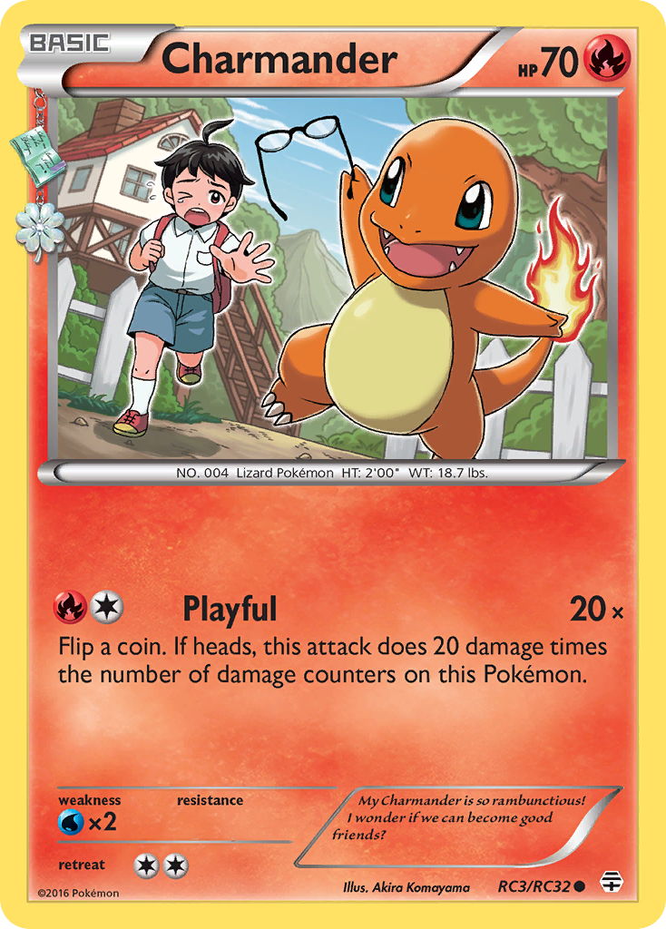 Charmander (RC3/RC32) [XY: Generations] | Fandemonia Ltd