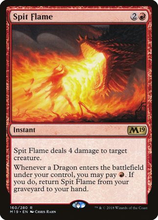 Spit Flame [Core Set 2019] | Fandemonia Ltd