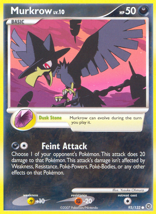 Murkrow (95/132) [Diamond & Pearl: Secret Wonders] | Fandemonia Ltd