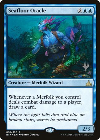 Seafloor Oracle [Rivals of Ixalan Promos] | Fandemonia Ltd