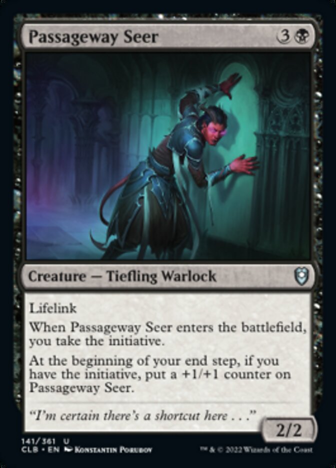 Passageway Seer [Commander Legends: Battle for Baldur's Gate] | Fandemonia Ltd