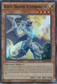 White Dragon Wyverburster [AP06-EN005] Super Rare | Fandemonia Ltd