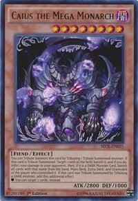 Caius the Mega Monarch [SECE-EN035] Ultra Rare | Fandemonia Ltd