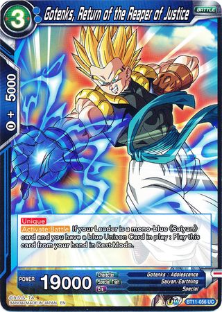 Gotenks, Return of the Reaper of Justice [BT11-056] | Fandemonia Ltd