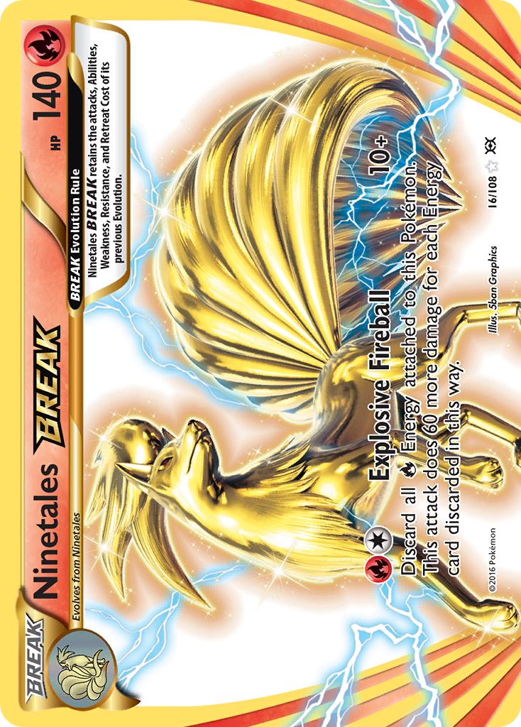 Ninetales BREAK (16/108) [XY: Evolutions] | Fandemonia Ltd