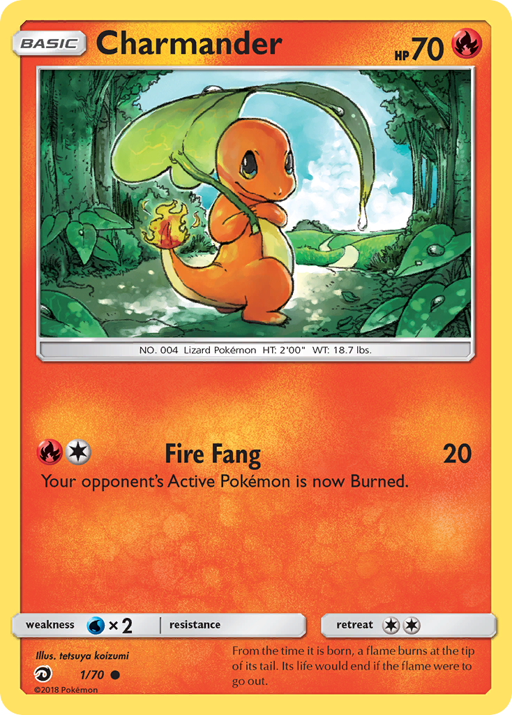 Charmander (1/70) [Sun & Moon: Dragon Majesty] | Fandemonia Ltd