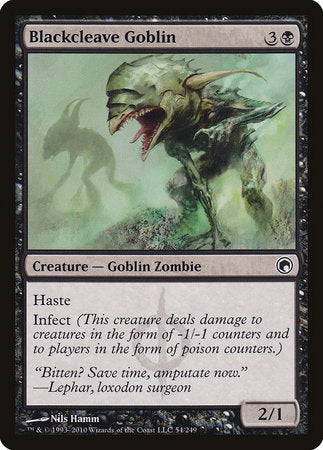 Blackcleave Goblin [Scars of Mirrodin] | Fandemonia Ltd