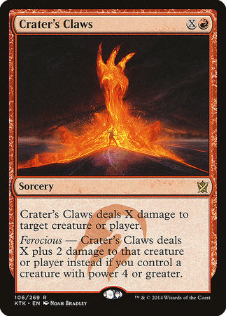 Crater's Claws [Khans of Tarkir] | Fandemonia Ltd