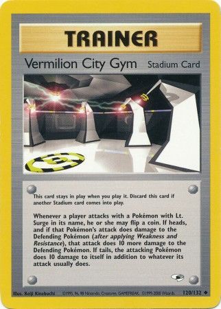 Vermilion City Gym (120/132) [Gym Heroes Unlimited] | Fandemonia Ltd